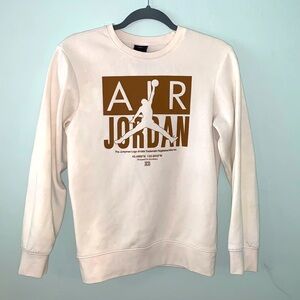 Rare Air Jordan Brown and Beige Sweater